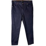 Universal Standard Seine Mid Rise Skinny Jeans Dark Indigo Size 12 Photo 1