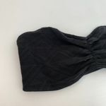 PINK - Victoria's Secret NWOT Victoria's Secret Pink Black Chevron Lace Bandeau Photo 8