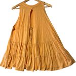Free People Free People Women's XS Right On Time Tiered Tunic Light Orange Oversized Boho Photo 3