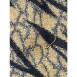 Pashmina Silk Blend Fringe Gold Black Scarf Winter Classic Timeless Elegant Photo 3