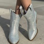 Forever Link Silver Rhinestone Cowboy Boot Photo 2