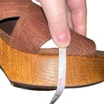 White Mountain Womens High Heeled Sandals Dress Shoes Open Toe Brown Size 9 Photo 11