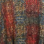 Premise Womens Long Sleeve Top Shirt Blouse S 34” Cowl Neck Multicolor Print Photo 4