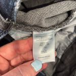 CAbi  black and blue distressed #5987 Jean Shorts Photo 6