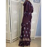 WARM Maxi Dress Plum Purple Size 1 (M) Fall Long Size M Photo 2