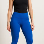 Athleta  Blue Cropped Leggings Size Medium – Pre-Owned, Good Condition Photo 0