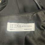 Mac Duggal  Size 4 Black Draped Side Knot Rhinestone Ring Jersey Gown NWT Event Photo 12