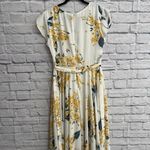 Lulus Lulu’s take a jaunt  chiffon French floral wrap dress sz L wedding guest! Photo 5