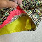 Kate Spade New York Tweed Skirt the Rules Mini Skirt Yellow Green size 4 $348 Photo 16