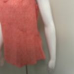 Tory Burch  Jasmine V Neck Shell Silk Red Poppy Size 4 Photo 3