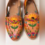 UNBRANDED Sunflower Huarache Artesanal Mexican Sandals Handmade US Size 4 Tan Photo 2