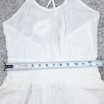 prAna  Fernie Wide Leg Jumpsuit White Tencel Modal Beach Flowy Women's Size XS Photo 8