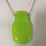 Glass Pendant Necklaces Pink Photo 2