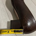 Bottega Veneta Vintage 80’s Brown Lizard-Embossed Leather Loafers Photo 16