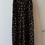 & Other Stories black print spaghetti strap midi sundress, size 8​ bohemian boho Photo 2