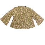 Jessica Simpson  Green Leslie Boho Long Flare Sleeve, Size XL, New with Tag Photo 3
