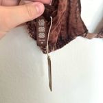 SKIMS Lightweight 4X Chestnut Brown Logo Bralette Photo 3