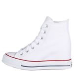 Converse NEW  Chuck Taylor All Star High-Top Wedge Sneaker White Logo 10.5 Photo 1
