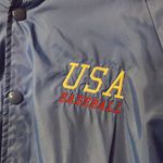 Vintage USA baseball jacket Blue Size M Photo 4