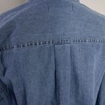 Madewell ‎ Denim Oversized Ex-Boyfriend Shirt in Hutcherson Wash Photo 11