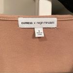 EXPRESS x Negin Mirsalehi Twist Front Bodysuit pink-nude-brown Size Small Photo 3