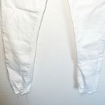 AGOLDE  Los Angeles Premium White Raw Hem Skinny Jeans Photo 2