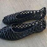 American Apparel Lattice jelly sandal black NEW! Photo 0