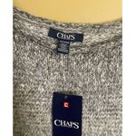 CHAPS Women’s Gray Long Pullover Sweater Size XXL NWT Photo 1