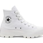 Converse  All Star White Platform High-Tops Photo 0