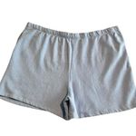 SO  Lounge Life Fleece Shorts Womens Plus 3X Heather Blue Pockets Draw String NWT Photo 8