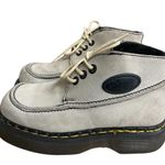 Dr. Martens Vtg 8354Grey Suede Leather Platform England Shoes Usa 6 Lady men 5 Photo 0