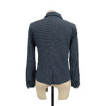 J.Crew Indigo Dot Schoolboy Blazer Navy Blue Polka Dot Size 4 Photo 6