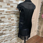 2008 UNDERCOVER by Jun Takahashi Black Silk High Neck Dress Sz 3 (US 10) RARE Size M Photo 8