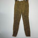 Current/Elliott Leopard Print Jeans Womens Size 25 Straight Leg Mob Wife Playful Photo 5