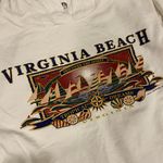 Vintage Y2k Virginia Beach travel destination tourist graphic tee hoodie small Photo 3