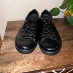 Ecco Soft 2.0 Tie Womens 40/9M Sneakers Black Patent Leather Casual Shoes Career Size 9 Photo 3