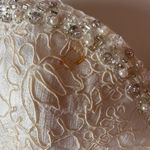 ALLURE ROMANCE Elegant White Lace Wedding Dress Size 2 Photo 1