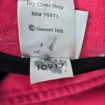 Garnet Hill  Women's Pink Velvet Blazer Jacket‎ Size 06 Cotton Spandex Blend Photo 6