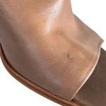 Vince Camuto Like New Leather Bebinder Open Toe Bootie Photo 6