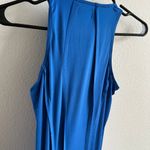 ow collection blue twist dress maxi New Size Small Photo 8