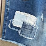 True Craft Super Soft Stretch Jean Cutoff Shorts Tru Craft Distressed Denim Womens 15 New Photo 5