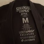 Netflix Stranger Things  Official Black Upside Down 11 T-shirt Womens Size Medium Photo 1