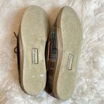Sperry  Plaid Print Boat Shoes Woman’s Size 10 Leather laces Preppy 9446147 Photo 5
