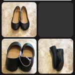 🆕 Mossimo Ona solid black scrunch slip on round toe solid black ballet flats Size 5 Photo 5
