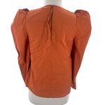 NWT Anna Cate Karah Top Auburn Puff sleeve blouse Sz XS Orange Photo 1