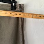 NIC+ZOE Size 8 Taupe Stretch Cotton Pencil Skirt Side Zip Neutral Workwear Tan Photo 6