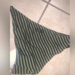 Solid & Striped  Women's Olive Stripe
Morgan Tab Side Hipster Bikini S $98 Nwt Photo 2