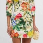Cara Cara Belinda Mini Dress in Egret Kingston Floral Size: 4 Photo 0