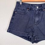 PacSun  Black Denim Mom Jean Shorts Women’s 24 Festival Summer Beachy Vacation Photo 8