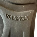 via spiga brown leather side zip ankle boots women's size 6 1/2 M Photo 6